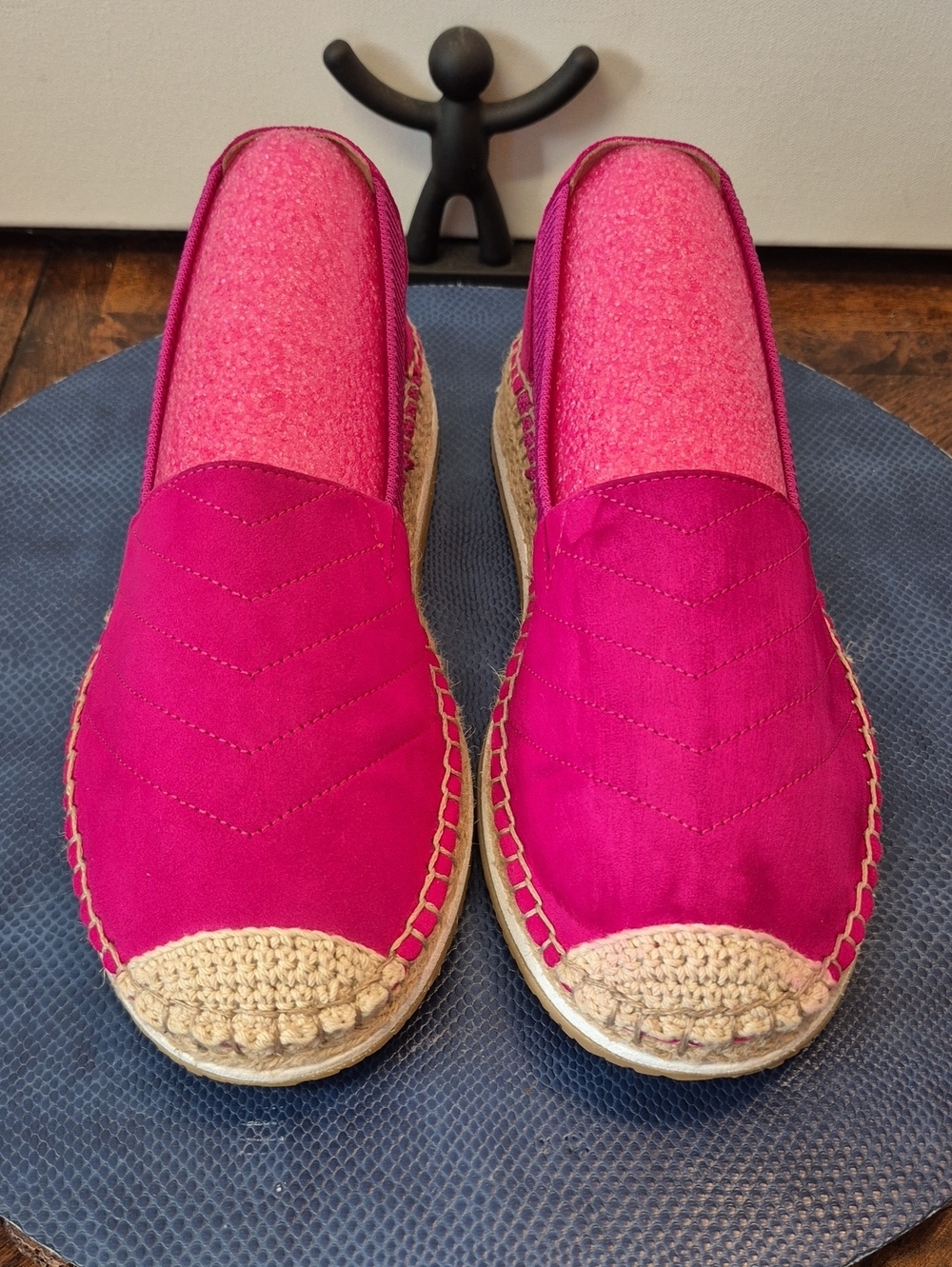 Cole Haan "Cloudfeel" Technology Magenta Slip-On Espadrille Flats sz.8B(#3028D)